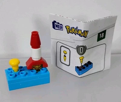 Mega Construx Pokemon Juguete Cohete con Movimiento Vacaciones Adviento Calendario Figura Foto 1 de 4