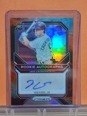 Jake Cronenworth 2021 Panini Rookie Auto /50 RA-JC - Image 1 of 3