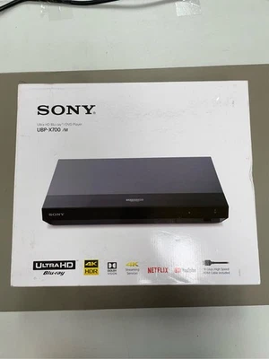 Sony UBP- X700/M 4K Ultra HD Home Theater Streaming Blu-ray Player with HDMI Cab - Image 1 of 3