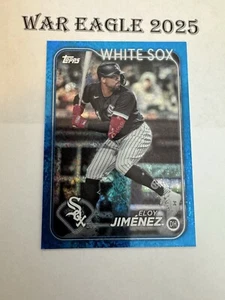 2024 Topps Series 2 - Blue Foil #420 Eloy Jimenez /999 White Sox - Picture 1 of 3