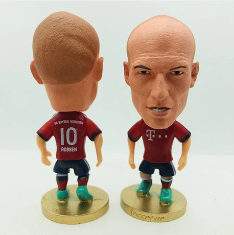 Arjen Robben Bayern Munich #10 Soccer Football Action Figure 2 in 6.5 cm Legend Cover