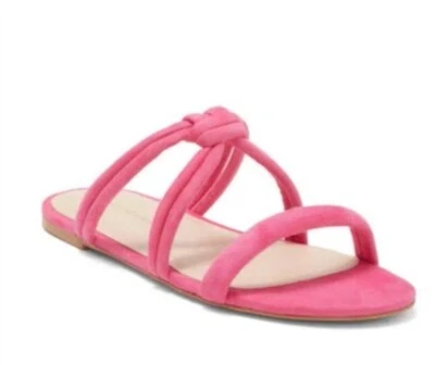 NEW $395  Stuart Weitzman Twist Knot Sandal In Peonia pink Women’s Sz 8.5/EU 39 - Image 1 of 4
