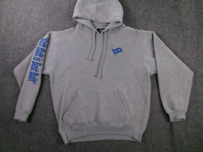 Толстовка мужская BIW Bath Iron Works небольшая серая толстовка с капюшоном пуловер Genera Dynamics - Изображение 1 из 4