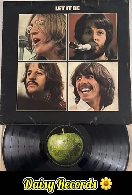 The Beatles - Let It Be - 2nd UK Press With 3U/3U Matrix And 🍏 Sleeve. VG/VG - Bild 1 von 4