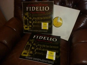 Beethoven Fidelio, Dieskau Seefried, Fricsay, DGG 138 390/91 RED STEREO Box 1/64 - Imagen 1 de 3