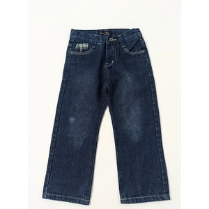 BOYS BLUE DENIM BOOTCUT JEANS SIZE 4 - Picture 1 of 8
