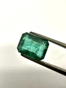 Emerald Gemstone, Natural Radiant Coupe loose gemstone 2.6CT 9x6mm - Picture 1 of 7
