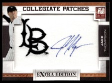 2010 Donruss Elite Extra Edition Collegiate Patches Autographs Jake Thompson