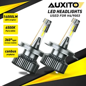 9003 HB2 H4 for Smart Fortwo 2016-2019 High Low Beam LED Headlight Bulbs CANBUS - Picture 1 of 9