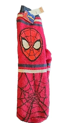 NUEVO MARVEL Spider Man FLEECE FORRADO SIN DESLIZAMIENTO Zapatilla Calcetines TALLA 6 1/2 - 12 GC5 Foto 1 de 3