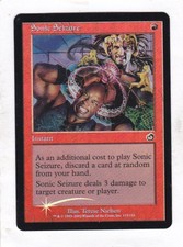 Magic: MTG: Torment: Foil: Sonic Seizure
