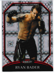 Ryan Bader 2011 Topps Finest UFC X-Fractors Card # 68 252/388 & 329/388