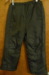 ARIZONA JEANS Unisex Youth Black Insulated Ski Pants Size M 5/6 - Picture 1 of 4