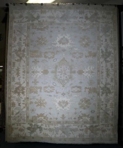 7'11" x 9'11" ft. Oushak Rug, Authentic Rug, Area Rug, Knotted Rug - Picture 1 of 6