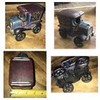 Vintage BOYDS BEARS 1988 Bugsby's Getaway Truck Cast Iron Rolling Wheels 