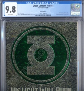 PRIMO: LANTERNA VERDE v3 #81 Hal Jordan memorial 1994 DC comics quasi nuovo/MT 9,8 CGC - Foto 1 di 3