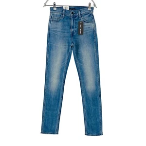 Levi's LINE 8 Unisex Azul Elástico Ajustado Vaqueros W27 L32 - Imagen 1 de 14