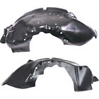 Pair Set of 2 Fender Liners Front Driver & Passenger Side Outer Exterior Outside