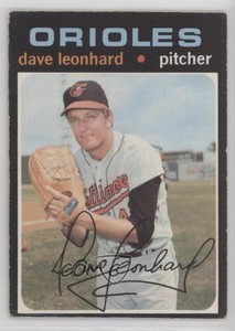 1971 O-Pee-Chee Dave Leonhard #716