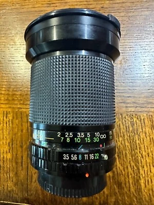 KALIMAR 28-105 mm Macro Zoom manual Focussing Lens w 72mm filter. for canon FD - Image 1 of 3