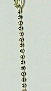 PLEASING 14 K WHITE GOLD CHAIN WEIGHT 1.45 GMS 18 INCHES LENGTH! - Picture 1 of 12