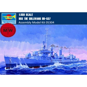 Kit Modelo Conjunto de Plástico Trompeter 05304 1/350 Escala USS The Sullivans DD-537 - Imagen 1 de 8