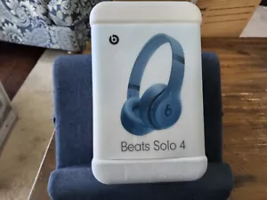 Beats Solo 4 - Wireless Bluetooth On-Ear Headphones- Slate Blue - Picture 1 of 4