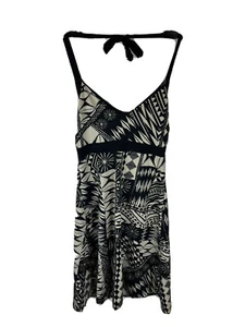 Patagonia Iliana Black And Tan Halter Dress Size Small FLAW - Picture 1 of 10