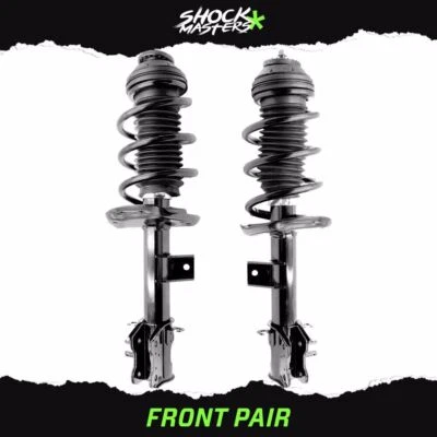 Front Pair Complete Struts Spring Assemblies for 2012-2017 Fiat 500 Foto 1 de 4