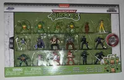 Teenage Mutant Ninja Turtles 1.65" Paquete de 18 figuras fundidas a presión serie 1 juguete Foto 1 de 2
