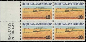 Scott # 1506 - Wheat Fields & Train - Mail Early Block Of 4 - MNH - 1974 - Picture 1 of 1