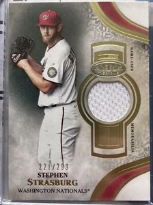 Stephen Strausburg Tier One relic - Picture 1 of 2
