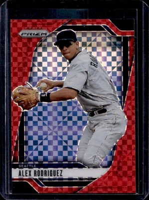 2025 Prizm Alex Rodriguez Prizm Red Power #72/99 Mariners - Image 1 of 2