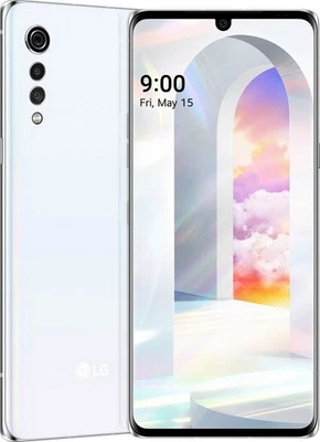LG Velvet 5G Aurora White 128GB LM-G900EM Android Smartphone Sehr Gut White Box - Bild 1 von 4