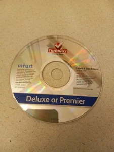 TurboTax Deluxe/premier 2009 Software for Federal and State Tax Preparation, CD - Picture 1 of 1