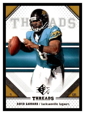 David Garrard #25 2009 SP Threads Jacksonville Jaguars - Image 1 of 2