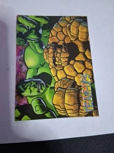 The Incredible Hulk & The Thing Karte - 1995 Marvel Comics Team-ups Karte 1/3 - Bild 1 von 2