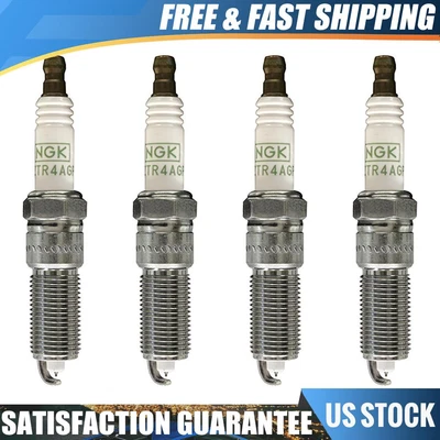 Juego de 4 bujías de alto rendimiento para Jeep Liberty 2002 2003 2004 2005 NGK Foto 1 de 3