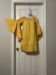 New York & Company Baby Puppenkleid gelb gepunktet Gr. L - Bild 1 von 8