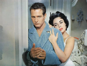 Paul Newman Elizabeth Taylor Katze auf heißem Blechdach 8x10 Hochglanz Foto - Bild 1 von 1