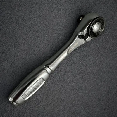Tone RH2CHS 1/4" drive 88mm mini ratchet | built-in spinner | Quick-release - Image 1 of 4
