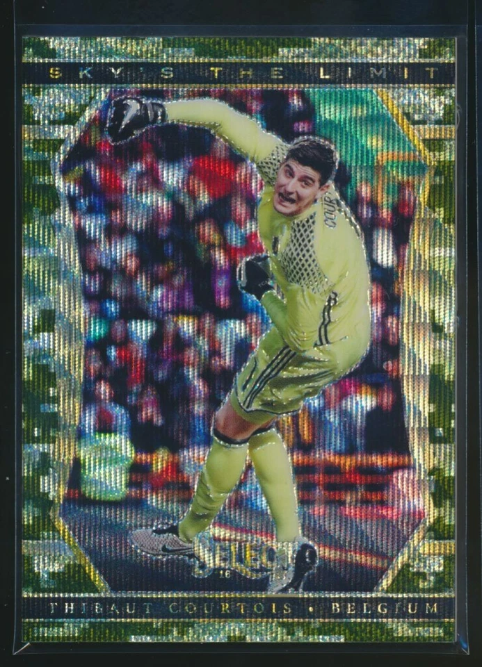 2016-17 THIBAUT COURTOIS PANINI SELECT WAVE SKY'S THE LIMIT 02/20 Camo #SL-TC - Image 1 of 2