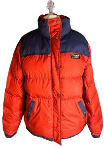 L.L.Bean Mountain Classic Puffer Colorblock Jacket Women’s Size Large Petite - Picture 1 of 7