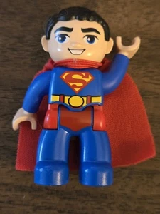 Lego Duplo Figure Superman blue/red - Picture 1 of 3
