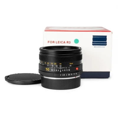 Leica R 50MM F2 SUMMICRON-R V2 E55 1980s Lens #311... Recently Serviced! - Image 1 of 4