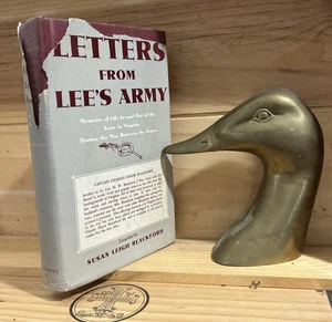 Letters from Lee's Army Susan Leigh Blackford 1st Edition 1947 Hardcover DJ VTG - Imagen 1 de 10