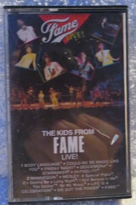 TESTED Plays Great! The Kids From FAME Live Audio Cassette 1983-RCA-AFK1-4674 - Picture 1 of 7