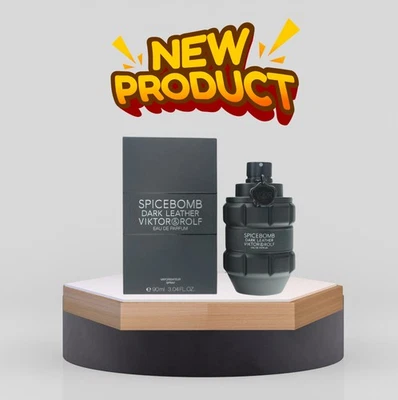 Viktor & Rolf Spicebomb Eau de Parfum Cuero Oscuro 90 ml Para Hombre Nueva Caja Sellada Foto 1 de 2