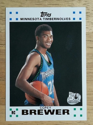 2007-08 Topps Rookie Set #7 Corey Brewer - Image 1 of 2