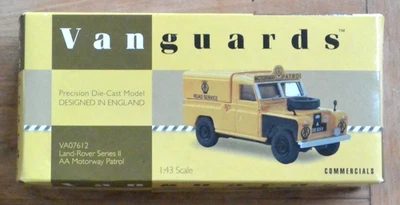 Land Rover Série II AA Motorway Patrol Vanguards VA07612 Neuf ! 1/43 - Photo 1/4